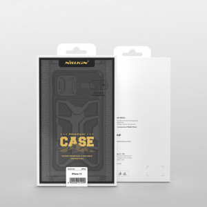 Подсилен гръб с подвижно покритие за камерата NILLKIN Adventruer - iPhone 13 Pro Max червен - Img 5
