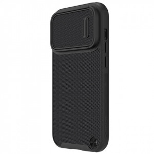 Подсилен гръб с подвижно покритие за камерата NILLKIN Textured S MagSafe - iPhone 14 Pro черен - Img 2