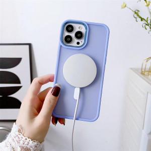 Подсилен гръб Color Matte MagSafe - iPhone 14 Plus черен - Img 5