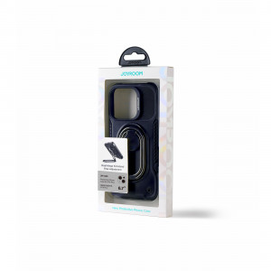 Подсилен гръб JOYROOM Dual Hinge с ринг стойка - iPhone 14 Plus черен - Img 10