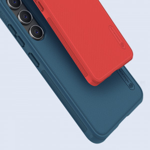 Подсилен гръб NILLKIN Super Frosted Shield Pro - Samsung Galaxy S23+ син - Img 11