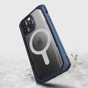 Подсилен гръб Raptic X-Doria Secure MagSafe - iPhone 14 Pro син - Img 9