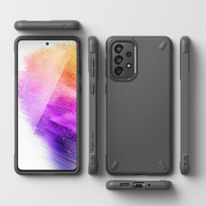 Подсилен гръб RINGKE Onyx - Samsung Galaxy A73 5G сив - Img 8