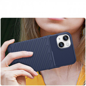Подсилен гръб Thunder - iPhone 14 Plus син - Img 5