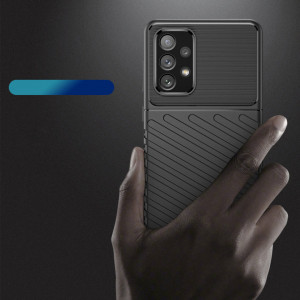 Подсилен гръб Thunder - Samsung Galaxy A73 5G черен - Img 3