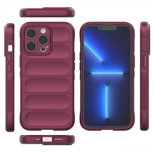Подсилен гъвкав гръб Magic Shield - iPhone 13 Pro Max червен - Img 7