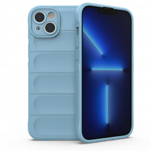 Подсилен гъвкав гръб Magic Shield - iPhone 14 Plus светлосин - Img 1