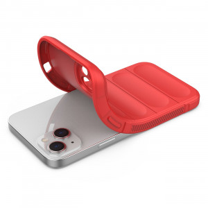 Подсилен гъвкав гръб Magic Shield - iPhone 14 Plus червен - Img 4