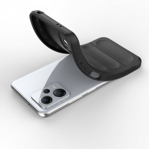 Подсилен гъвкав гръб Magic Shield - Xiaomi Poco X5 / Redmi Note 12 черен - Img 6