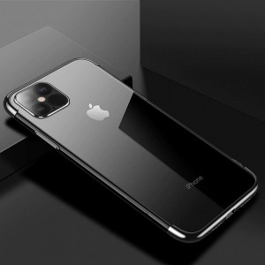 Прозрачен силиконов гръб с цветен кант Clear Color - Samsung Galaxy A52 / A52 5G / A52s 5G черен - Img 9