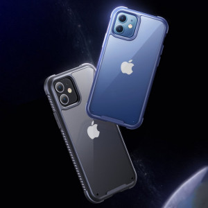 Прозрачен твърд гръб с рамка JOYROOM Frigate - iPhone 12 Pro Max черен - Img 2