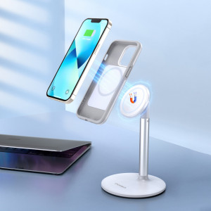 Противоударен гръб CHOETECH MFM Anti-drop MagSafe - iPhone 13 Pro бял - Img 9