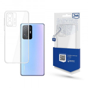 Силиконов гръб 3mk Clear - Xiaomi 11T / 11T Pro прозрачен - Img 1