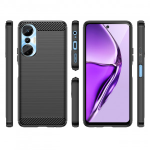 Силиконов гръб Carbon - Infinix Hot 20S черен - Img 2