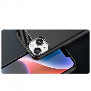 Силиконов гръб Carbon - iPhone 14 Plus черен - Img 9
