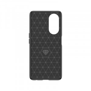 Силиконов гръб Carbon - OPPO A98 черен - Img 5