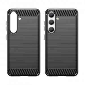 Силиконов гръб Carbon - Samsung Galaxy S24 черен - Img 7