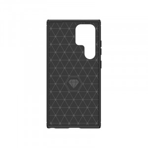 Силиконов гръб Carbon - Samsung Galaxy S24 Ultra черен - Img 3