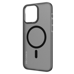 Силиконов гръб DECODED Silicone MagSafe - iPhone 15 ice-black - Img 3
