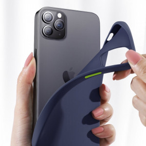 Силиконов гръб JOYROOM Color - iPhone 12 mini черен - Img 6