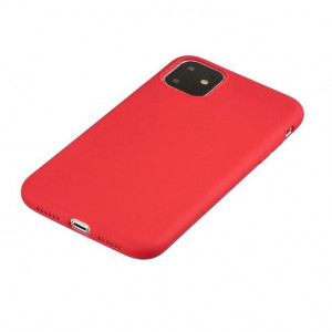 Силиконов гръб Soft Flexible Rubber - iPhone 11 Pro червен - Img 2