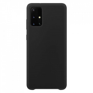 Силиконов гръб Soft Flexible Rubber - Samsung Galaxy A72 черен - Img 1