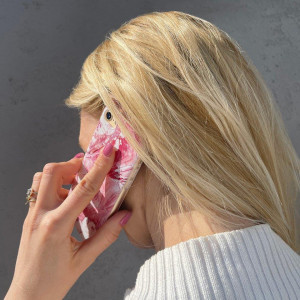 Силиконов гръб WOZINSKY Marble - iPhone 12 Pro Max бял - Img 4