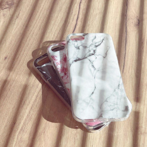Силиконов гръб WOZINSKY Marble - Xiaomi Mi 11i / Mi 11X / Poco F3 / Redmi K40 / K40 Pro / K40 Pro Plus розов - Img 4