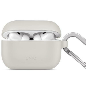 Силиконов калъф за слушалки UNIQ Vencer - AirPods Pro 2nd сив - Img 1
