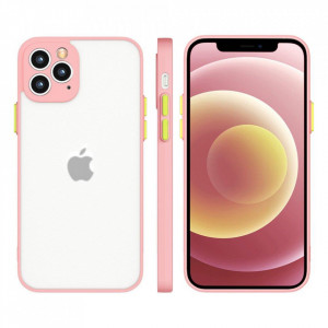 Силиконов полупрозрачен гръб Milky - Samsung Galaxy A42 5G розов - Img 1