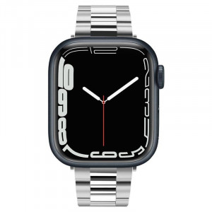 Стоманена каишка SPIGEN Modern Fit - Apple Watch 40mm Series 4 / 38mm Series 3 / 38mm Series 2 / 38mm (1st gen) сребърен - Img 16