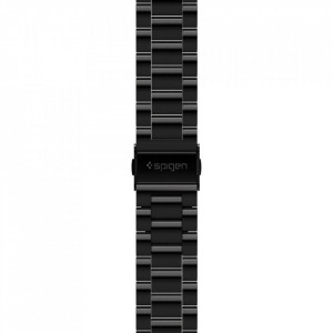 Стоманена каишка SPIGEN Modern Fit - Samsung Galaxy Watch4 Classic 42mm черен - Img 8