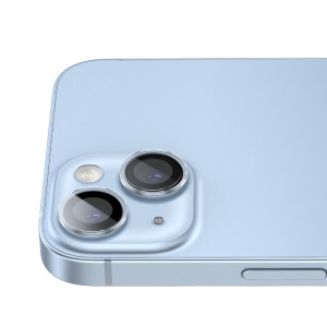Стъклен протектор за камера BASEUS - iPhone 14 / 14 Plus - Img 8