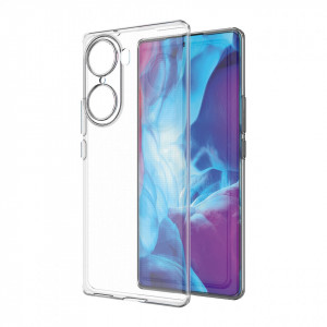 Тънък силиконов гръб 0.5mm - Honor 60 Pro прозрачен - Img 4
