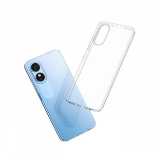 Тънък силиконов гръб 0.5mm - OPPO A17 thin cover прозрачен - Img 6
