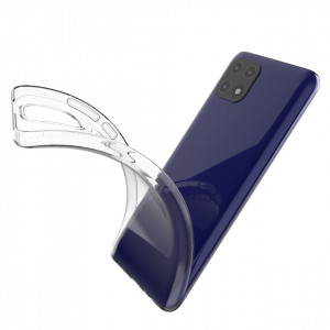 Тънък силиконов гръб 0.5mm - Samsung Galaxy A03 прозрачен - Img 8