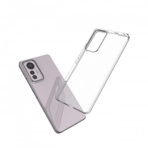 Тънък силиконов гръб 0.5mm - Xiaomi 12 Lite прозрачен - Img 6
