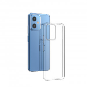 Тънък силиконов гръб 0.5mm - Xiaomi Redmi Note 12 / Poco X5 прозрачен - Img 6