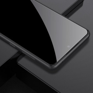 Ултратънък 0.2mm 9H закален стъклен протектор NILLKIN Amazing CP+Pro - Samsung Galaxy A73 5G с черна рамка - Img 16