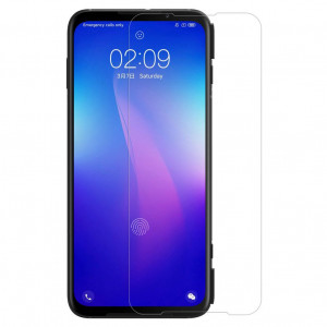 Ултратънък 0.2mm 9H закален стъклен протектор NILLKIN Amazing H+ Pro AGC - Xiaomi черен Shark 3 Pro с черна рамка - Img 4