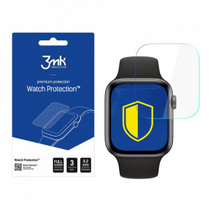 3 бр. гъвкав протектор с пълно покритие 3mk Watch Protection v. ARC+ - Apple Watch 40mm Series 5