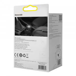 Bluetooth 5.0 FM трансмитер за кола BASEUS Enjoy Car с два USB порта за зареждане и мини жак 3.5mm 3.4A (LED дисплей) (CCLH-01) черен - Img 12