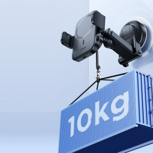 Joyroom стойка за кола Qi Wireless Induction зарядно 15W (MagSafe - iPhone Compatible) - Dashboard (JR-ZS295) черен - Img 12