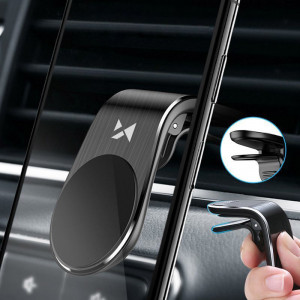 Wozinsky magnetic phone holder on the ventilation grille черен (WCH-02) - Img 2