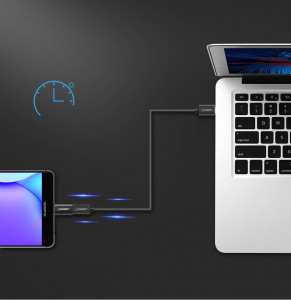 Адаптер UGREEN USB Type C към Micro USB (30154) бял - Img 8