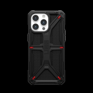 Армиран гръб UAG Monarch - iPhone 15 Pro Max черен кевлар - Img 2