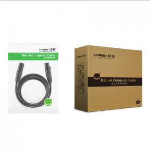 Аудио удължител UGREEN XLR (мъжко) към XLR (женско) 3m (AV130) черен - Img 3