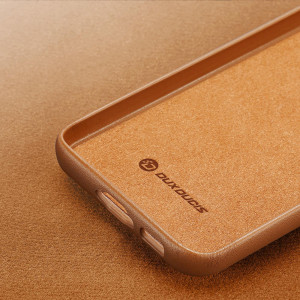 Гръб от еко кожа DUX DUCIS Grit MagSafe - Samsung Galaxy S23+ кафяв - Img 9