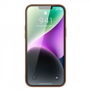 Гръб от еко кожа DUX DUCIS Yolo - iPhone 14 кафяв - Img 2