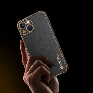 Гръб от еко кожа DUX DUCIS Yolo - iPhone 14 Plus черен - Img 9